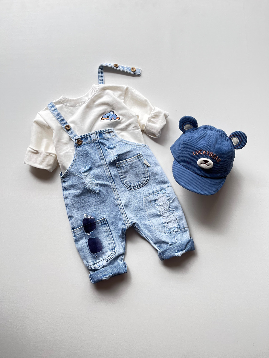 بیلر جین آبی روشن ۳۰۴۰