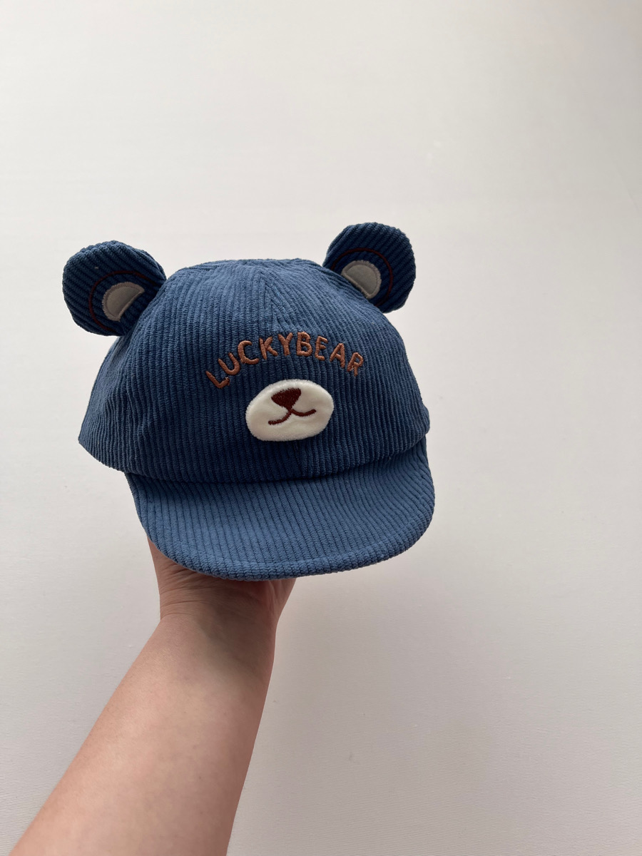 کلاه مخمل هاپویی آبی ۱۰۰۲۲