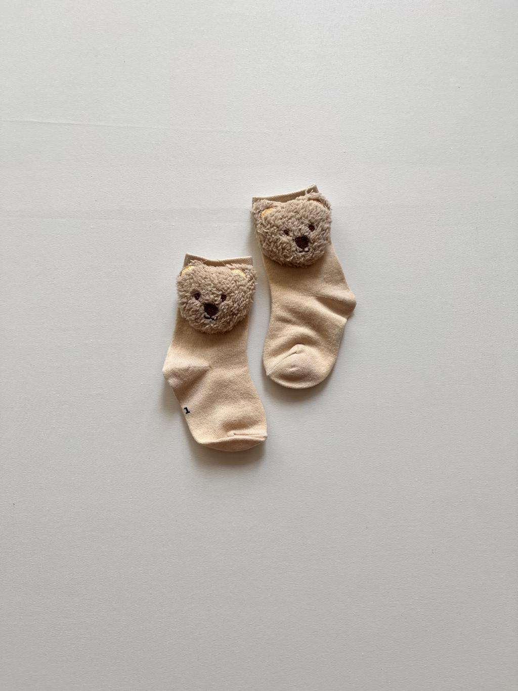 جوراب تدی عروسکی کرم ۴۰۱۲