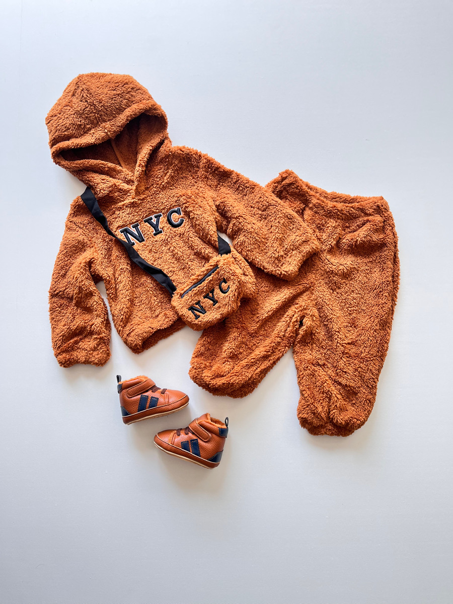 ست هودی شلوار تدی ۹۰۱۵