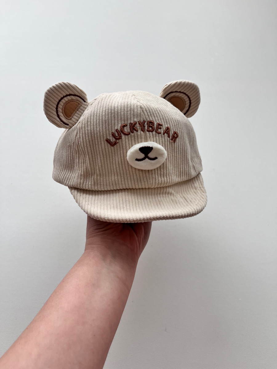 کلاه مخمل هاپویی کرم ۱۰۰۲۱