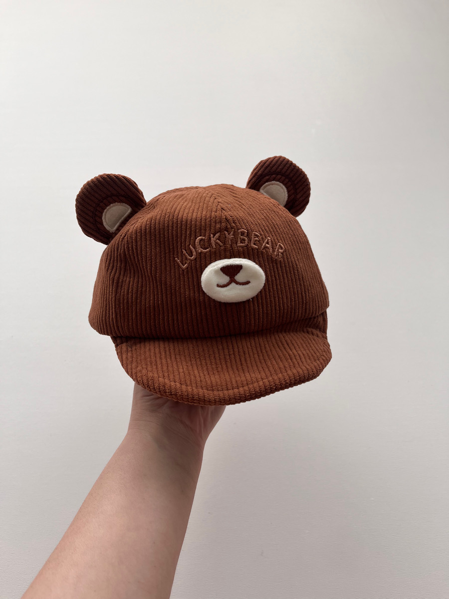 کلاه مخمل هاپویی قهوه ای ۱۰۰۲۴