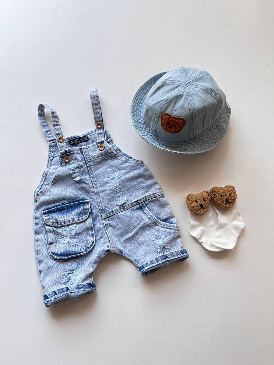 بیلر جین شورتک جیب پاکتی ۳۰۵۵