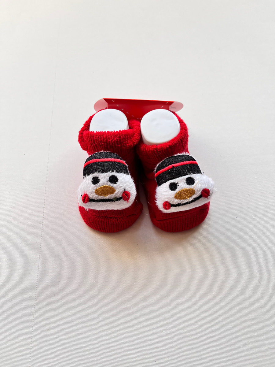 جوراب قرمز آدم برفی ۴۰۵۱