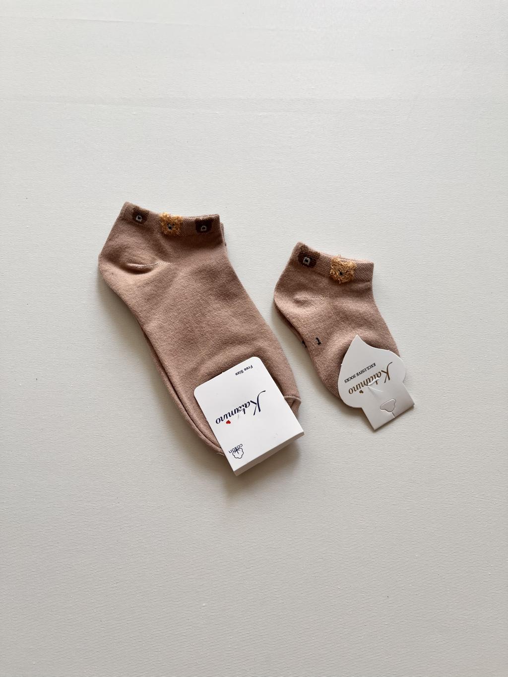 جوراب ست مادر و نینی نسکافه ای ۴۰۳۳