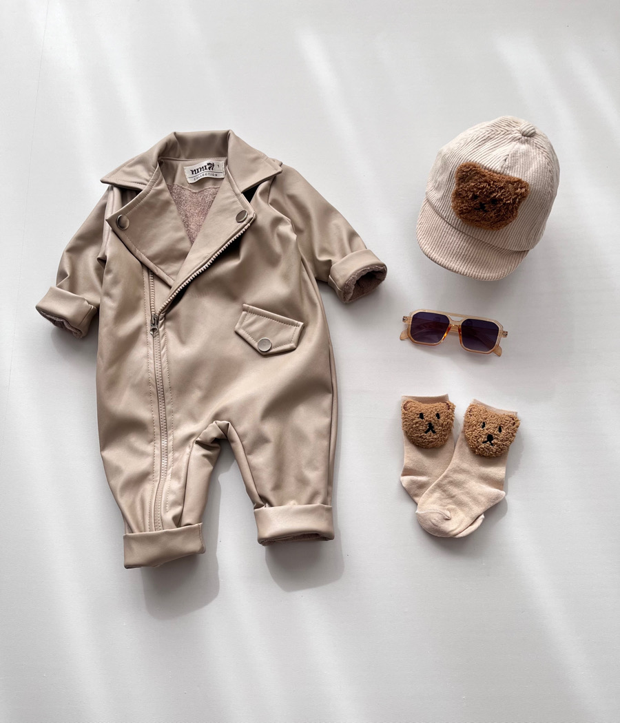 سرهمی چرم کرم یقه ایتالیایی ۱۰۲۷