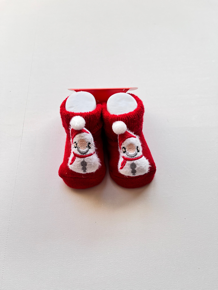 جوراب قرمز آدم برفی ۴۰۵۶