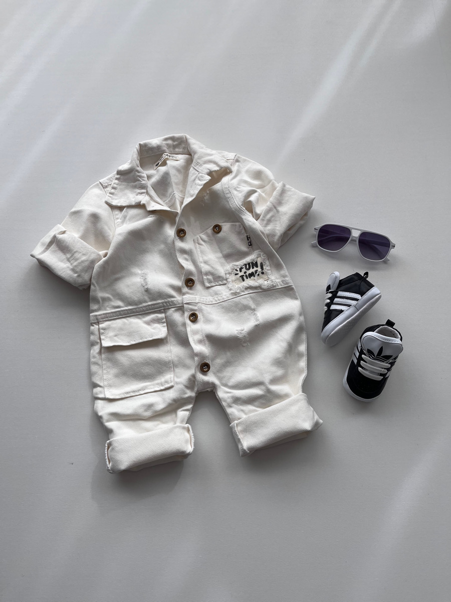 سرهمی کتان سفید فان تایم ۱۰۸۷