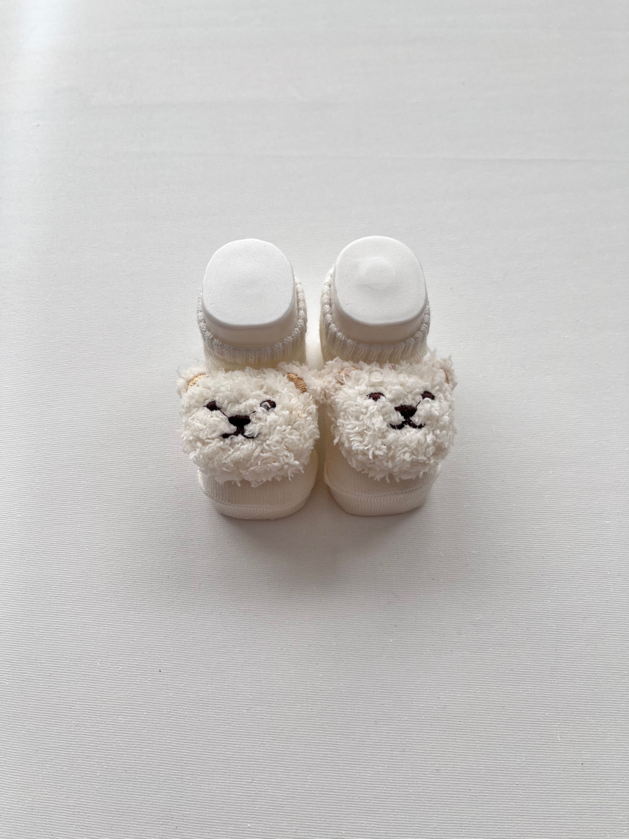 جوراب عروسکی تدی کرم ۴۰۴۳