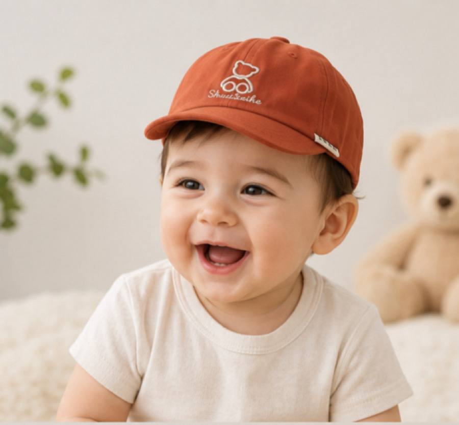 کلاه کتان آجری تدی نشسته ۱۰۰۱۱۸
