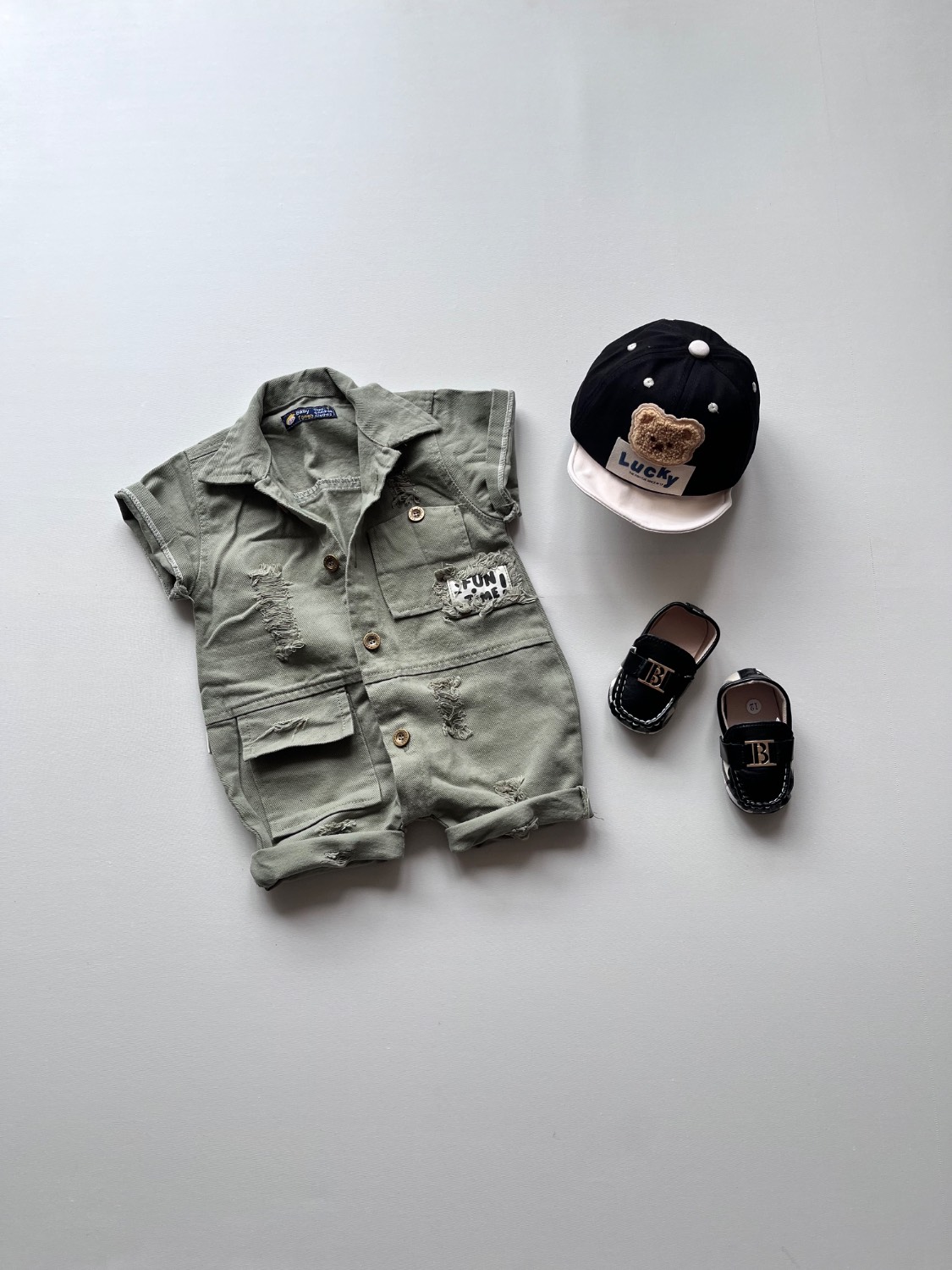 رامپر کتان سبز فان تایم ۲۰۱۵