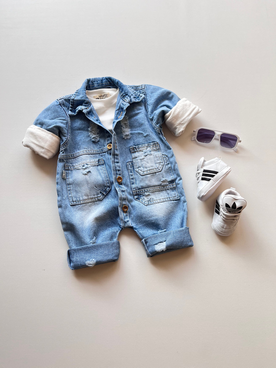 سرهمی جین آبی سنگ شور ۱۰۹۲