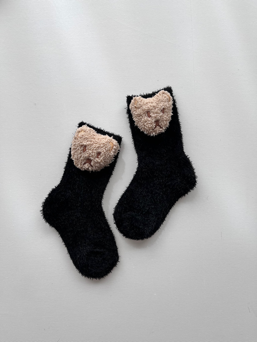 جوراب موهری تدی سیاه ۴۰۴۲