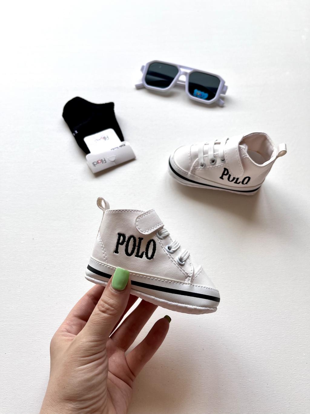 پاپوش ساق دار سفید polo ۵۰۶۰