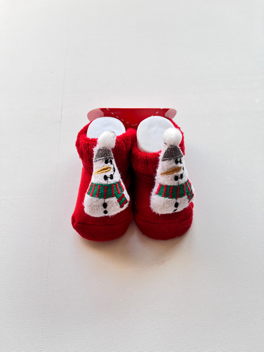 جوراب قرمز آدم برفی ۴۰۵۴