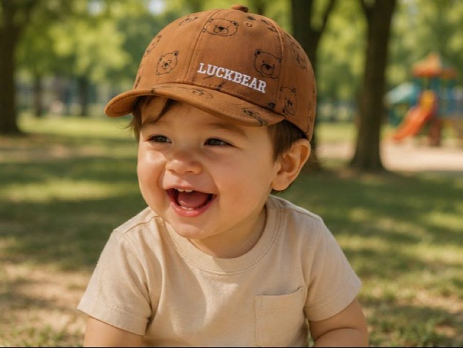 کلاه کتان شکلاتی تدی ریز ۱۰۰۱۰۵