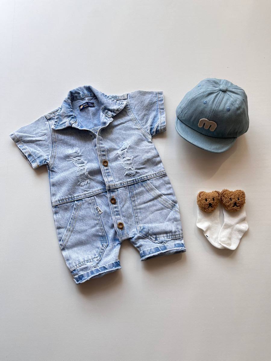 رامپر جین جیب کراس ۳۰۵۶