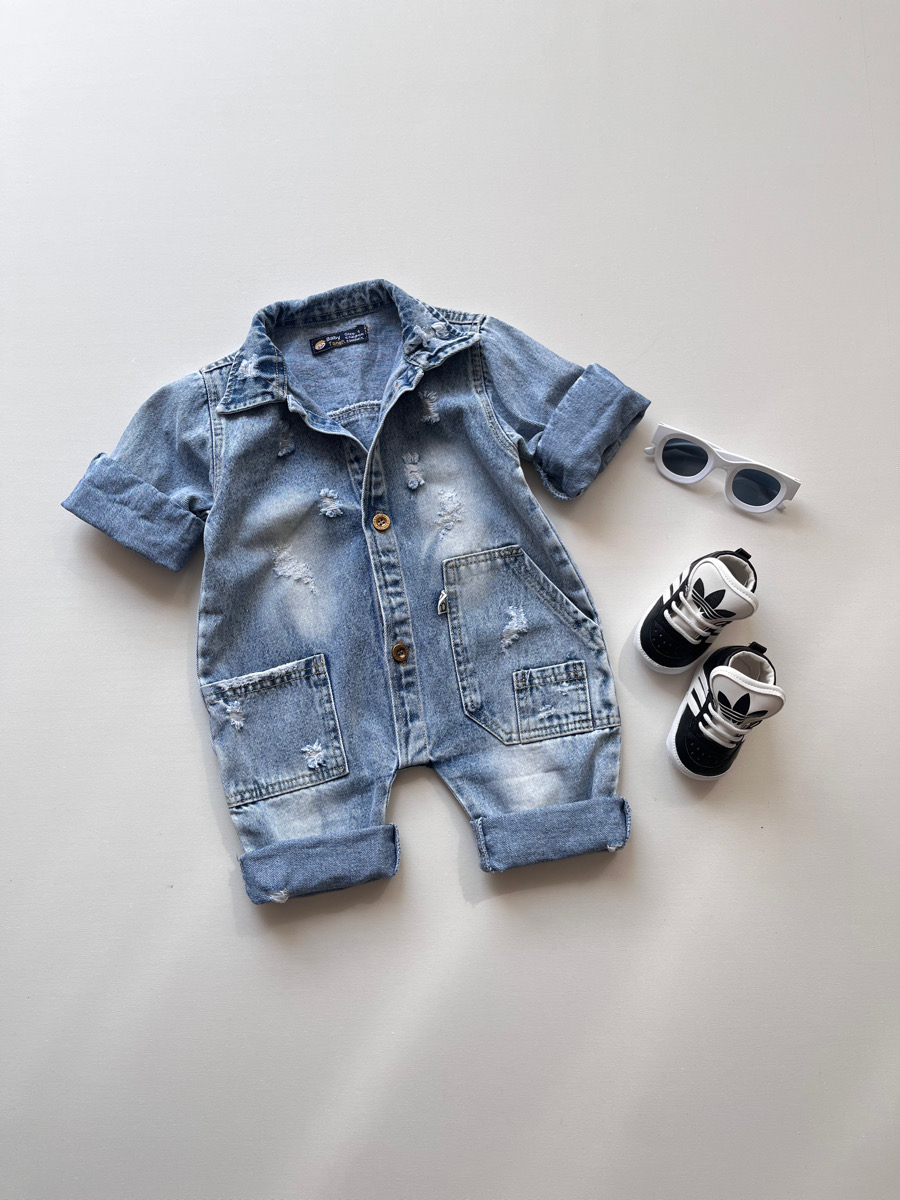 سرهمی جین آبی روشن سنگشور ۱۰۱۲۷